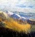 'Towards the Lawers group, winter', Acrylic &amp; Pastel, 200